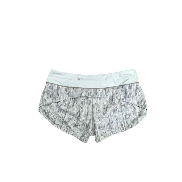 Lululemon Speed Up Short *2.5" City Breeze Alpine White Multi / Alpine White 10 - Picture 4 of 12